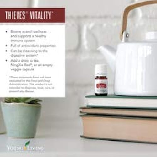 Thieves Vitality Essential Oil by Young Living, 5 Milliliters, Dietary
