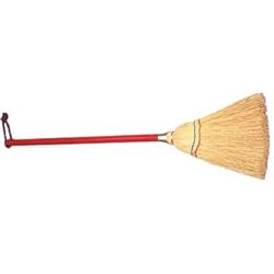 Small Whisk Broom for RV's, Tents & Cabins, 33-inch