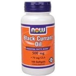 Black Currant Oil 500 mg 100 softgels by Now Foods