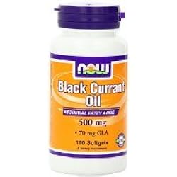 Now Foods Black Currant Oil 500mg Soft-gels, 100-Count Sold By HERO24HOUR Thank You