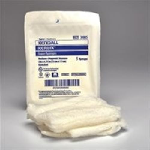 Covidien 7310 Kerlixasuper Sponges Sterile in Plastic Tray 6" X 6-34" Box of 10