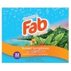 Fab Sunset Symphony Powder Laundry Detergent 2.6 lbs