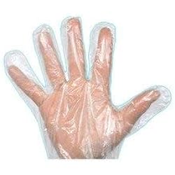 1000 pcs- Medium- Economical Disposable Clear Polyethylene PE or Poly Gloves PowerFree- Food Grade- Kitchen, Home, Restaurant, Cooking, Cleaning, Food Handling