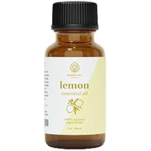Lemon Essential Oil by Essential Delights - 100% Pure & Certified 1 oz. | Pure Grade Distilled Lemon Essential Oil