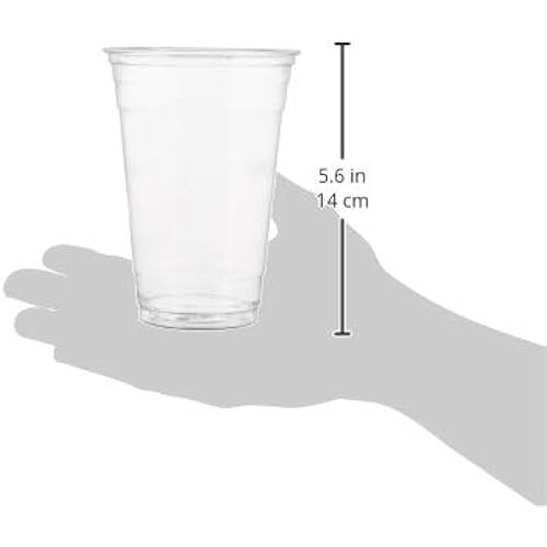 Dart 20 oz Ultra Clear PET Plastic Cup Case of 600