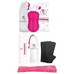 Postpartum Essentials Duo - Peri Bottle and Perineal Ice Packs for Soothing Postpartum Care After Childbirth Labor and Delivery Shower Gift