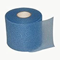 FAZ Sports PW Athletic Tape Foam Pre-Wrap. Perfect as Base Layer Under Athletic Taping of Ankles, Wrists, Hands and Knees. 2 34x30yds. Blue, Single
