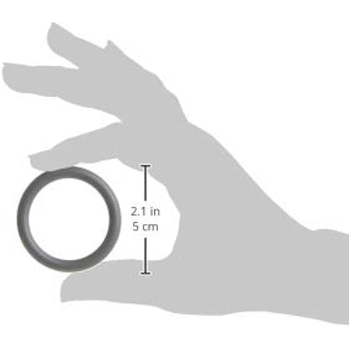 M2m Cock Ring, Nitrile, 1.5-inch, Grey