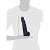 Kink by Doc Johnson Wet Works - 10 Inch Dual Density ULTRASKYN Squirting Cumplay Cock with Removable Vac-U-Lock Suction Cup - Harness and F-Machine Compatible, Black