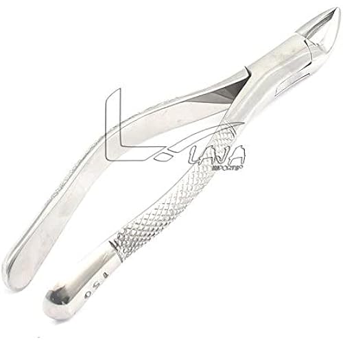 LAJA IMPORTS 1PC Dental Instrument 150# EXTRACTING Forceps Stainless Steel