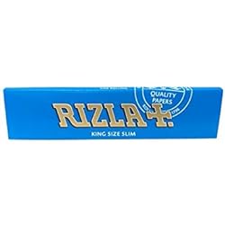 Rizla 15 Booklets Blue King Size Slim Rolling Papers 480 Papers