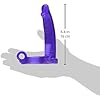 Nasswalk Double Penetrator Cock Ring, Purple