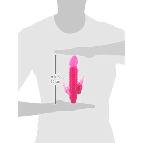 Ribbed Rabbit Vibrator With Anal Tickler