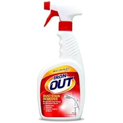 Iron Out Rust Stain Remover Spray Gel, 24 Fl. Oz. Bottle - PACK of 2 BND01934