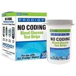OP72500BX - Prodigy No Coding Test Strip 50 count