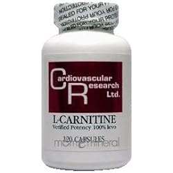 Ecological Formulas - L-Carnitine 250 mg 120 caps [Health and Beauty]