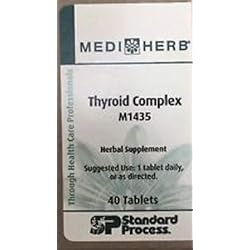 Standard Process MediHerb Thyroid Complex 40 Tablets