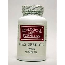 Ecological Formulas Flax Seed Oil Organic 90 Gels