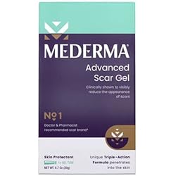 Mederma Advanced Scar Gel - Advanced Scar Treatment for Old and New Scars - #1 Doctor & Pharmacist Recommended Brand - 0.70oz 20g