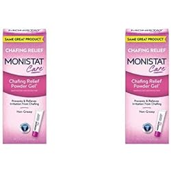 MONISTAT Chafing Relief Powder Gel 1.5 oz Pack of 2