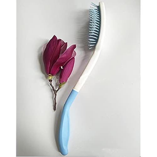 14" Long Reach Hairbrush Long Handle Plastic Hair Comb Non-Slip Handle Long Comb Hair Brush for Elderly Disabled inconvenient upper limb activities