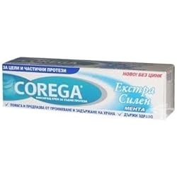 Corega Denture Adhesive Cream Extra Strong by Corega