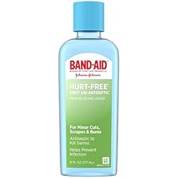BAND-AID Hurt-Free First AID Antiseptic Wash, 6 oz