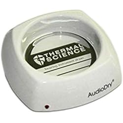 AudioDry Hearing Aid Dryer Ivory Charcoal