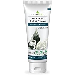Radiation Burn Relief Cream 6 Ounces – Unscented Cream for Radiation Patients, Natural, Organic, Paraben, Pthalate Free Calendula Based Cream for Radiation Burns - 6 Ounces Unscented Fragrance Free