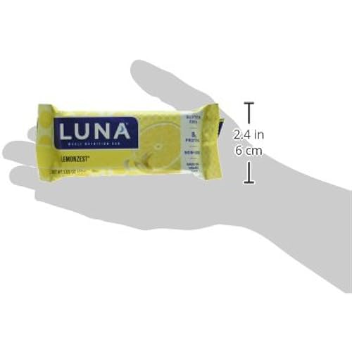 Cliff Bar Luna Lemon Zest Whole Nutrition Bar - Box of 15