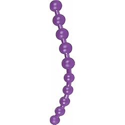 Nasstoys Jumbo Thai Jelly Anal Beads for Men and Women, Purple