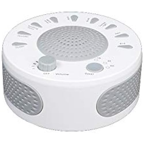 FixtureDisplays® White Noise Sound Machine Portable Sleep Therapy Relaxation Soothing Massage 15035-NF