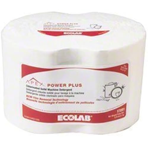 Ecolab Power Plus Dish Detergent 17091-CASE of 4