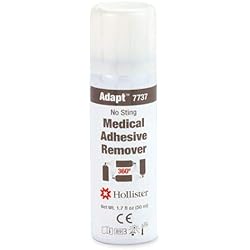 Hollister Adapt Medical Adhesive Remover, No Sting, 360° Spray 1.7 Oz