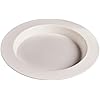 SP Ableware Ergo Plate with High Wall, Wide Rims and Sloped Base - White, 9-34 Inch Diameter 745330001
