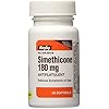 Simethicone 180mg Softgels Anti-Gas Compare to Phazyme Ultra Strength 60ct, PAck of 2 by Rugby