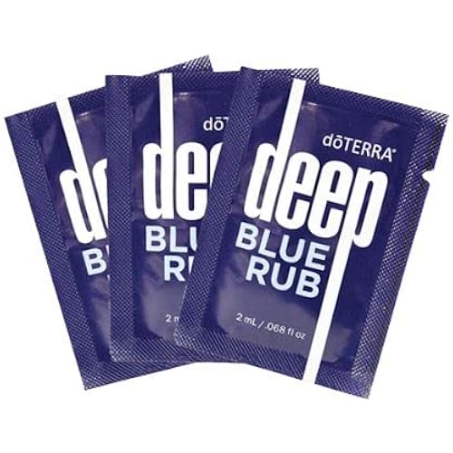 doTERRA Deep Blue Rub Samples , 0.068 Fl Oz Pack of 10