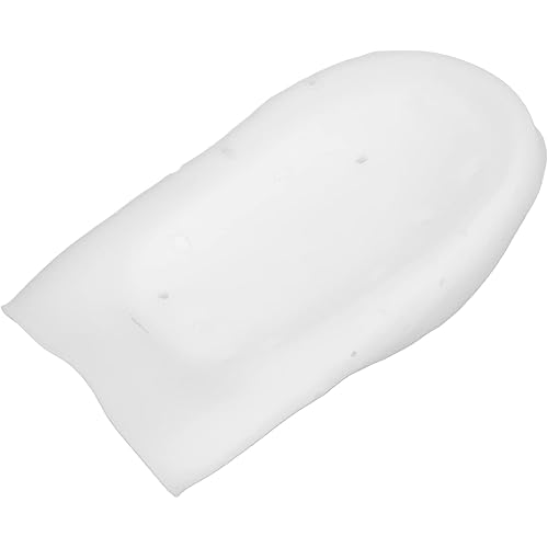 Silicone Heel Pad Invisibility Silicone Heel Pad White Cushion Height Increasing Heel Protector Pad Keep Comfortable Cool Silicone Heel Cups