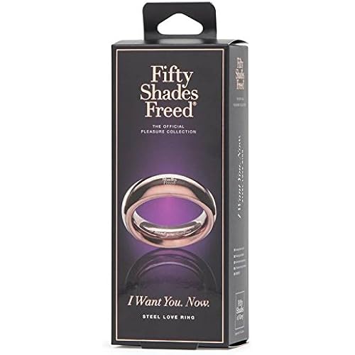 Love Honey Fifty Shades Freed I Want You Now Steel Love Ring, 1 Count