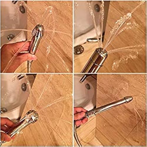 Shower Douche Enema Kit with Hook up- 3 Heads Shower Douche Cleansing System,Regulator and 59inch Hose