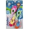 Jordan | Step 1 Step 2 Toothbrush Pack | Pack of Toothbrushes for Babies 0 - 2 Years and Children 3 - 5 Years Old | 4 4 Units