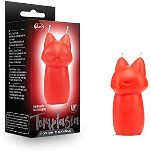 Adult Sex Toys Temptasia Fox Candle Red