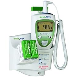 Welch Allyn Thermometer Patient SureTemp 690 OA Dgt LCD Dual Wlmnt 4' EaPart No. 01690-400