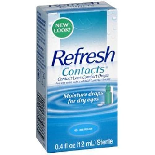 Special pack of 6 REFRESH CONTACTS COMFORT DROPS 12ML