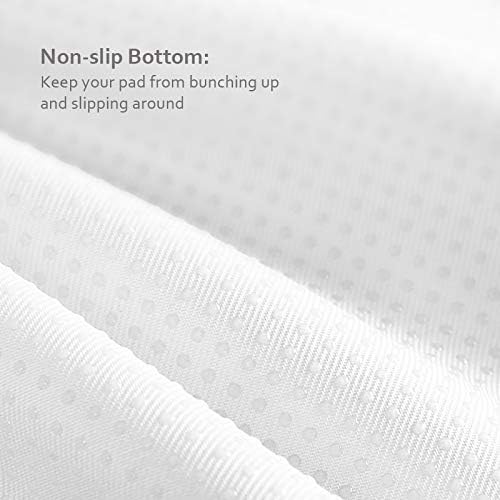 Hospital Bed Pads 34'' x 76'',Non-Slip Waterproof Sheet and Mattress Pad Protector,Washable Bed Wetting Incontinence Cover, Pads for Kids, Elderly Seniors, Single,Blue