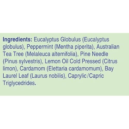 Breathe Essential Oil Roll On Blend- Allergy Relief & Sinus Relief - Breathe Easy Essential Oil with Eucalyptus Essential Oil, Peppermint, Tea Tree & Lemon Pure Therapeutic Grade Essential Oils