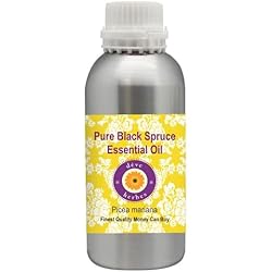 Deve Herbes Pure Black Spruce Essential Oil Picea Mariana Natural Therapeutic Grade Steam Distilled 1250ml 42 oz