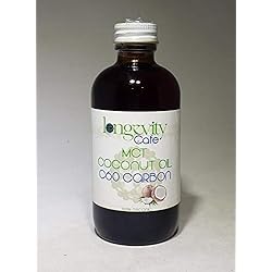 8 oz - MCT Coconut Oil Infused with Carbon C60 99.99