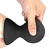 Female Silicone Nipple Sucker,Enlargement & Enhancer Silicone Suction Correction Cups for Nipple Therapy, Cupping and Correction Black