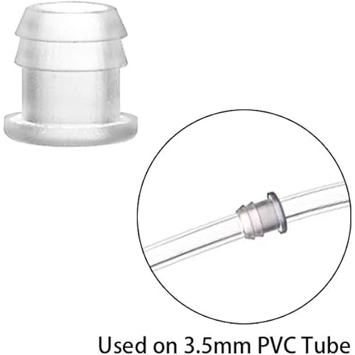 6pcslot Size #13 Preformed Sound Tube BTE Earmold Hearing Aid Tubing 3.5 2mm with Tube Lock